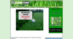 Desktop Screenshot of evansturf.co.nz